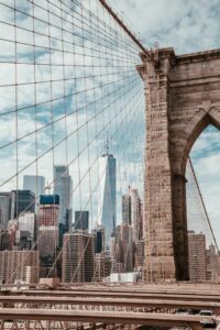 Brooklyn Bridge et One World Trade Center