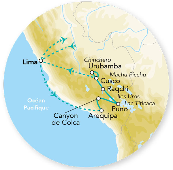 Immersion au Pérou 14J/12N – 2024