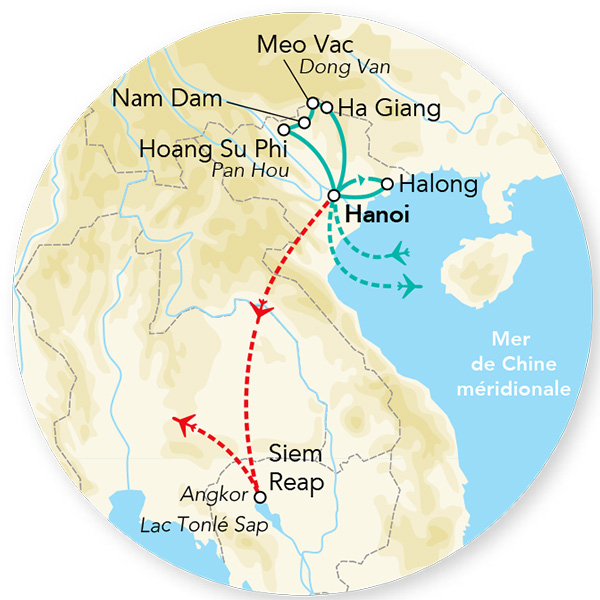 Immersion Vietnam & Minorités 12J/09N – 2024