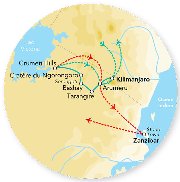 Immersion en Tanzanie & extension Zanzibar 13J/10N – 2024
