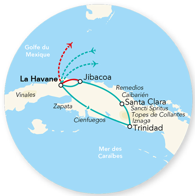 Merveilles de Cuba & Extension Jibacoa 14J/12N - 2025