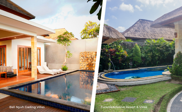 Duo Ubud (FuramaXclusive) & Seminyak (Bali Nyuh Gading) en Villas avec piscine privée