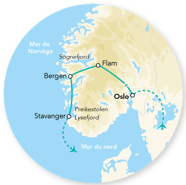 Immersion Norvège du Sud 8J/7N – 2025