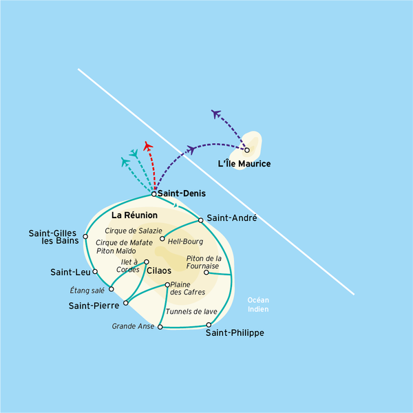 Immersion sur l’Ile de la Réunion 10J/07N – 2025