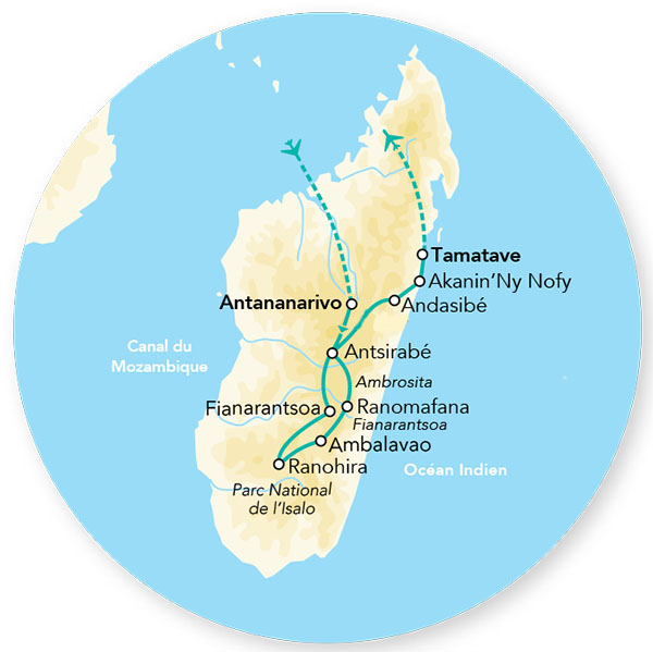 Splendeurs de Madagascar 14J/11N – 2025