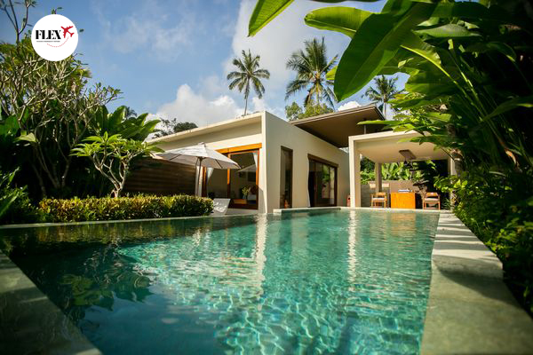 Duo 5* en villas avec piscine privée Senetan Villas et Lumbini Luxury Villas
