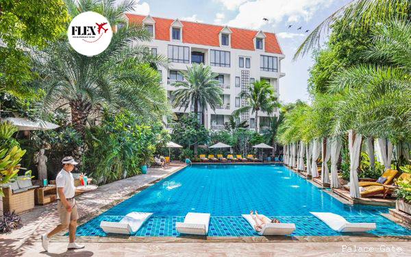 Combiné Phnom Penh / Koh Rong – Palace Gate 5* & The Royal Sands 5* – (Flex)