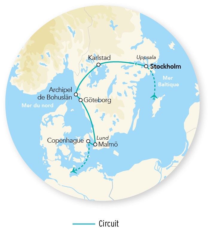 Splendeurs de Suède 8J/7N – 2026 – (Flex)