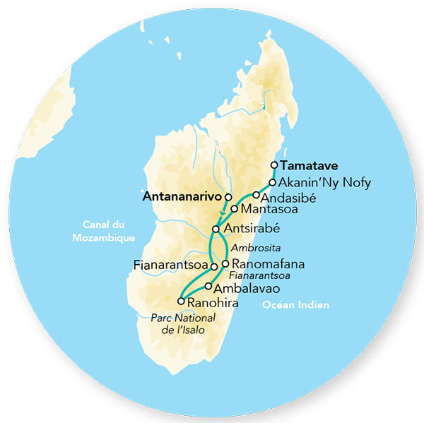 Splendeurs de Madagascar en Rendez-vous sur place 14J/13N - 2026 - Limité à 20 pers.