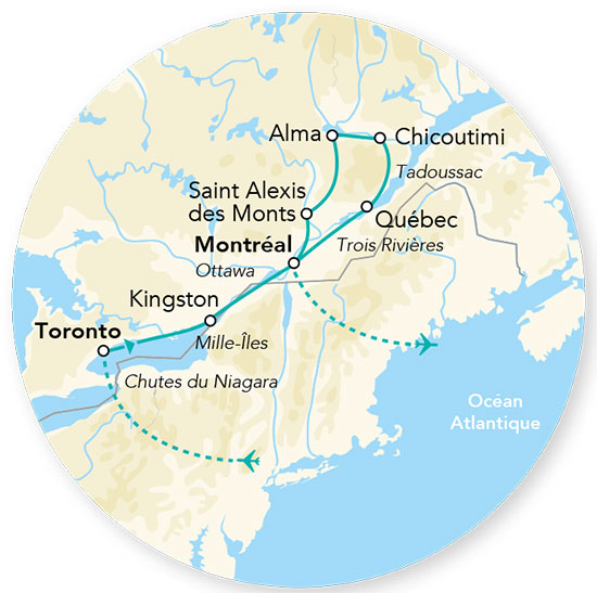 Splendeurs du Canada 12J/10N – 2026