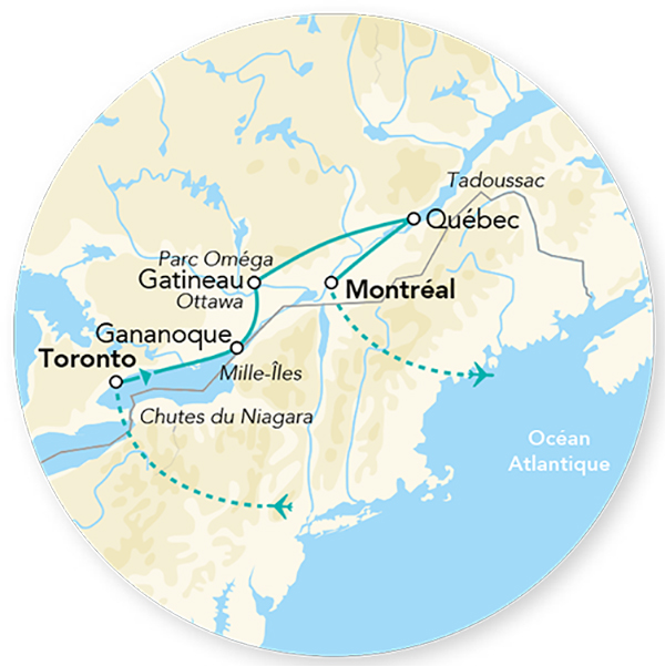 Immersion au Canada 12J/10N – 2026 – Limité à 16 pers.
