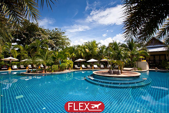 Hôtel Am Samui Palace 3* Kho Samui – Chambre vue piscine – (Flex)