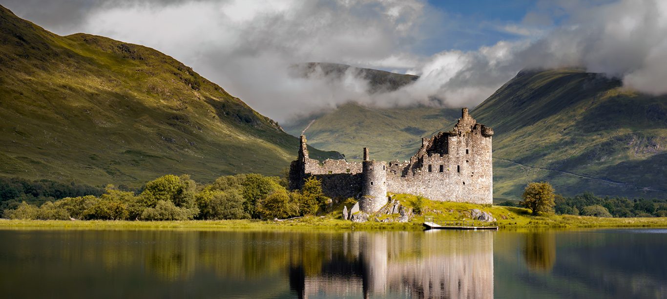 Kilchurn Castle sunrise