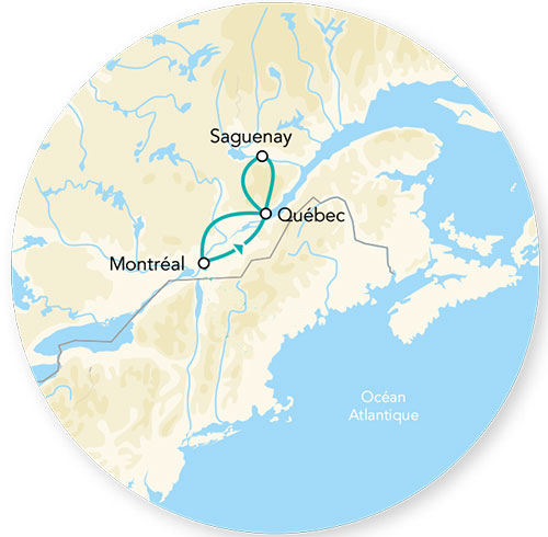 Splendeurs de l'Hiver Canadien en rendez-vous sur place 8J/7N - 2026/2027 - Limité à 12 pers./activités