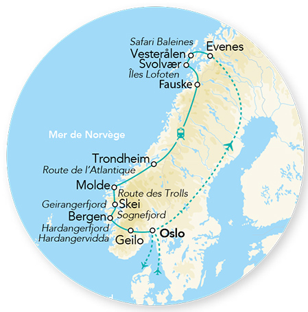Merveilles des Lofoten & Fjords 11J/10N – 2027 – (Flex)