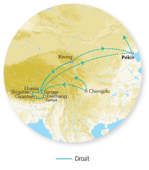 Immersion au Tibet 13J/10N – 2027 – Limité à 12 pers.
