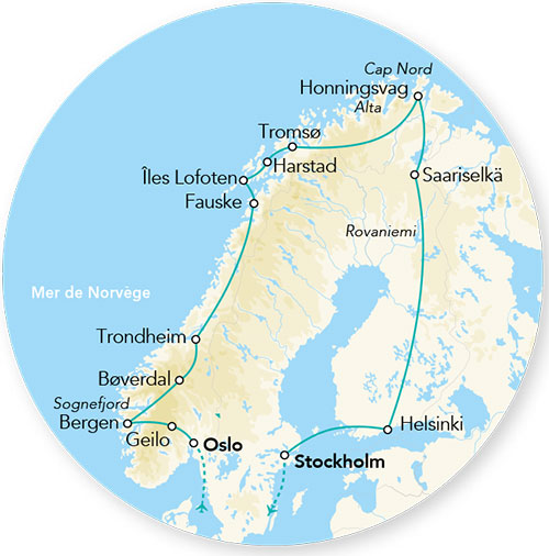 Merveilles de la Scandinavie 14J/13N - 2026/2027 - (Flex)
