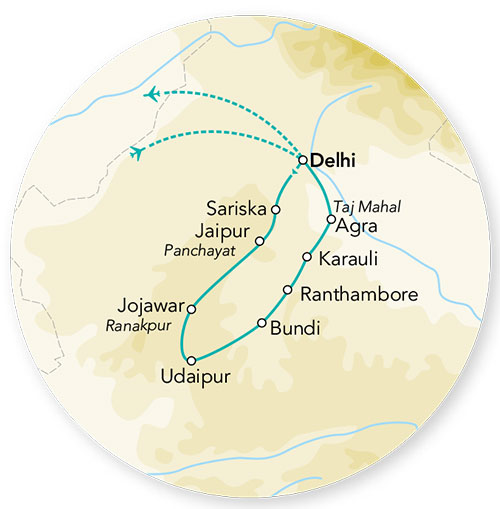 Immersion au Rajasthan 14J/11N – 2026 – Limité à 12 pers.