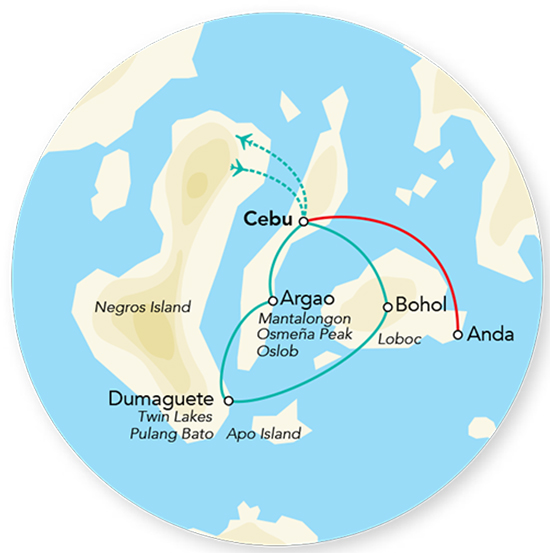 Merveilles des Visayas & Extension Anda – Bohol 16J/13N – 2027 – Limité à 20 pers. (Flex)