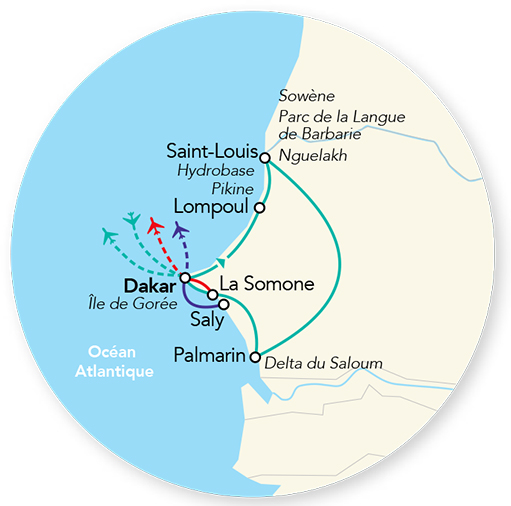Immersion au Sénégal & Extension Plage à la Somone 12J/10N – 2027-  Limité à 12 pers. – (Flex)