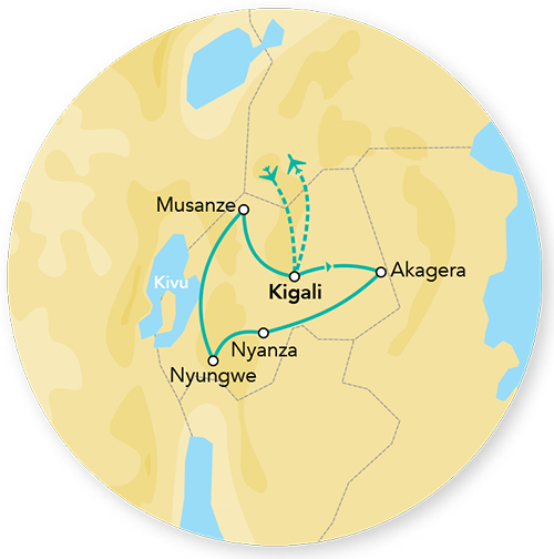 Immersion au Rwanda 10J/7N - 2027 - Limité à 10 pers.