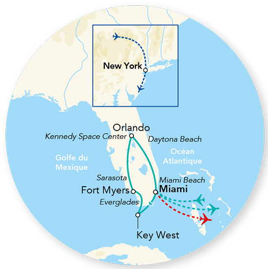 Splendeurs de Floride 09J/07N - 2027 - (Flex)