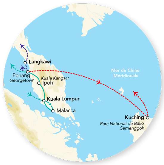 Merveilles de Malaisie & Langkawi 12J/09N – 2027 – Limité à 30 pers. (Flex)