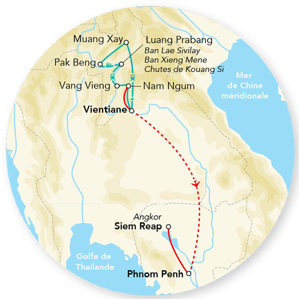 Immersion au Laos en rendez-vous sur place 10J/09N – 2027 – Limité à 12 pers.