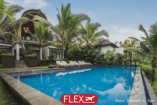 Trio 4*/5* Ubud, Gili Trawangan & Canggu – Maar Resort & Spa Ubud 5*/ Gili Eco Villas 4* / Teratai Villa Canggu 4* -  (Flex)