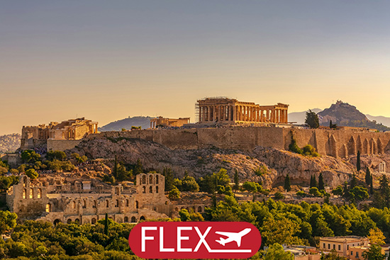 Combiné Athènes & Santorin 8J / 7N  – 2026 (Flex)