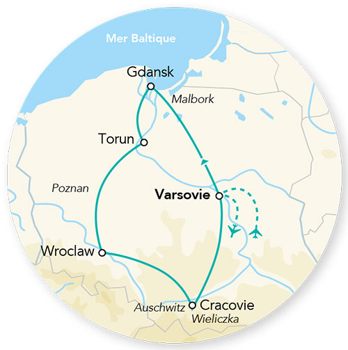 Douceurs de Pologne 08J/07N – 2026/2027 – (Flex)