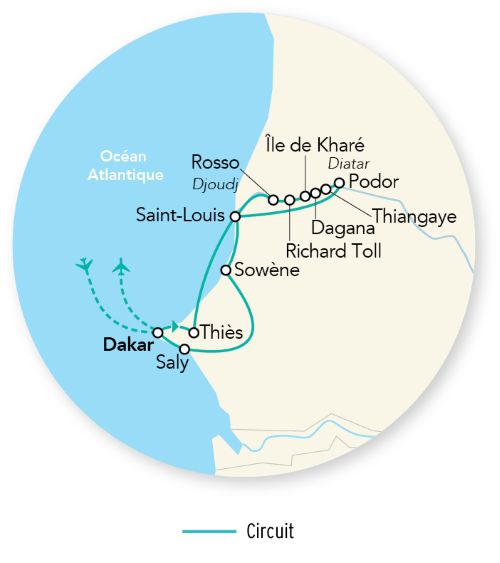 Merveilles à bord du Bou El Mogdad Sens Podor – Saint Louis 11J/09N – 2027 – Limité à 12 pers. – (Flex)