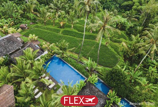 Duo 5* en villas avec piscine Maar Resort & Spa Ubud 5* / Teratai Villa Canggu 5* – (Flex)