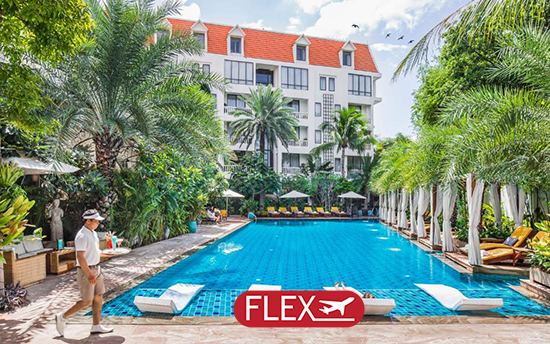 Combiné Phnom Penh / Koh Rong – Palace Gate 5* & The Royal Sands 5* – (Flex)